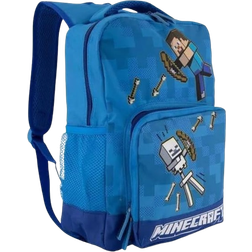 Minecraft Elementary School Backpack - Light Blue