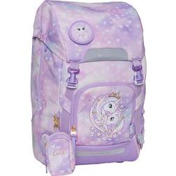 Beckmann Classic Maxi Skolväska - Unicorn Princess Purple