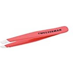 Tweezerman Mini Slant Geranium Slant Tweezer in Red (One Size)