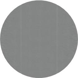 vidaXL 306 cm Pool Ground Cloth Floor Protector Mat Light Grey Polyester Geotextile