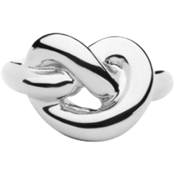 Sophie By Sophie Knot Giant Ring - Silver