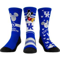 Rock Em Socks Kentucky Wildcats Youth Logo Disney Three-Pack Crew Socks