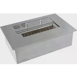 ScandiFlames 1,5 Liter etanolbrännare ScandiFlames Färg: Stål Storlek: 26 cm x 7,4 cm x 15,5 cm Stål