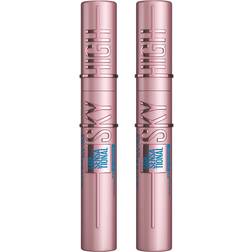 Maybelline Lash Sensational Sky High Mascara Waterproof Black 6ml 2-pack