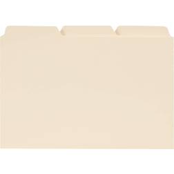 Smead Self-Tab Card Guides 4"x6" 100-pack