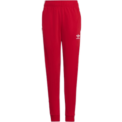 adidas Junior Adicolor SST Training Pants - Better Scarlet