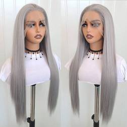 Shein 30 Inch Synthetic Long Straight Wigs For Women Synthetic Wigs Middle Part Wigs Looking Natural Cospaly Wigs Long Hair Wigs