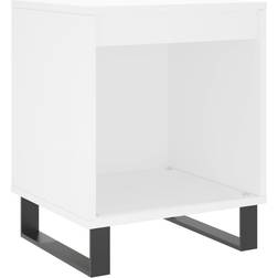 vidaXL 830732 White Nattbord 35x40cm
