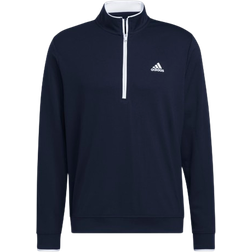 Adidas Quarter Zip Golf Pullover - Collegiate Navy/White