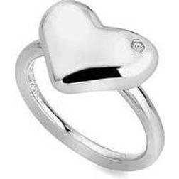 Hot Diamonds Desire Ring - Silver/Diamond