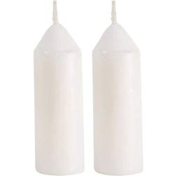 UCO Relags White Stearinljus 15cm 3st