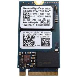 Western Digital WD PC SN530 256GB M2 2242 NVMe PCIe Gen3