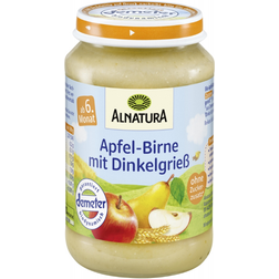 Alnatura Bio Apfel-Birne mit Dinkelgrieß 190g