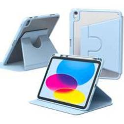 Shein Anti-Fall Case With 360 Degree Rotatable Adjustable Angle Stand Compatible With IPad For IPad 9th Gen/IPad 10th Generation