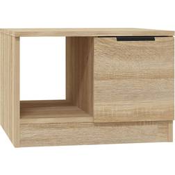 vidaXL Engineered Wood Sonoma Oak Coffee Table 50x50cm