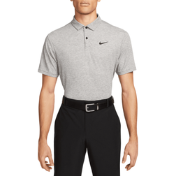 NIKE Men's Dri-FIT Tour Golf Polo Shirt - Black