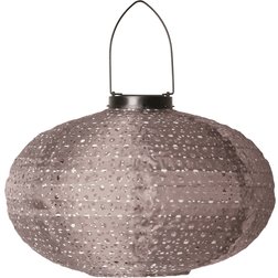 Naga Solcelle lanterne, oval, mørk