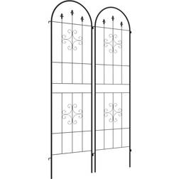 OutSunny Set of 2 Metal Trellis for Arrow