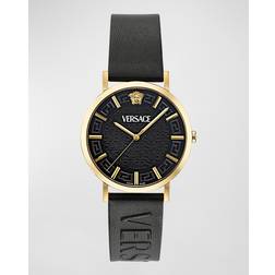 Versace Greca Slim Watch, 40mm