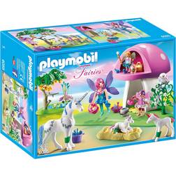 Playmobil Fairies with Toadstool House 6055