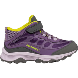 Merrell Big Kid's Moab Speed Mid A/C Waterproof - Grape Cadet