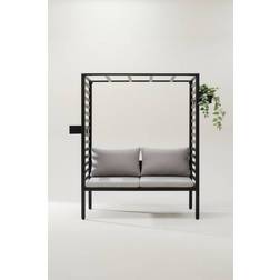 Jotex Carlo Sofa Med Pergola Svart Soffa