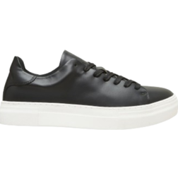 Selected Leather Sneaker M - Black