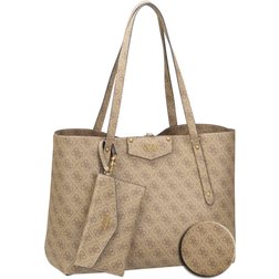 Guess Eco Brenton 4g Logo Shopper Bag - Beige