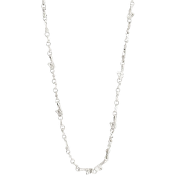 Pilgrim Hallie Necklace - Silver/Transparent