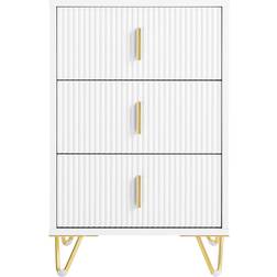 SoBuy Dreamland White Bedside Table 40x40cm