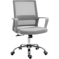 Vinsetto Mesh With Swivel Grey Office Chair 104cm