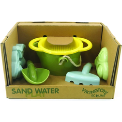 Viking Toys Ecoline Bucket Set with Sand Molds Vehicles