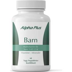 Alpha Plus Barn Multivitamin 60 stk