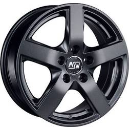 MSW 55 Alloy Wheels in Matt Dark Grey Set of 4 17x7.5 Inch ET52 5x112 PCD 66.56mm Centre Bore