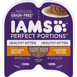 IAMS Perfect Portions Healthy Kitten Cuts Gravy Chicken Recipe