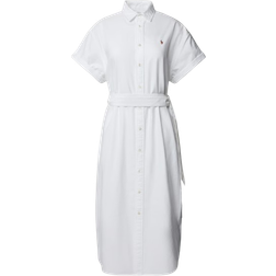 Polo Ralph Lauren Mid Length Shirt Dress - White