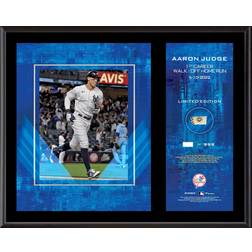 Fanatics Authentic Aaron Judge New York Yankees 12'' x 15'' 1st Career Walk-Off Home Run Sublimated Plaque with a Piece of Game-Used Baseball