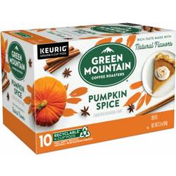 Green Mountain Coffee Roasters Pumpkin Spice Keurig K-Cup Pods 10