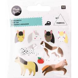 Rico Design Iron on Motifs Horse 9pcs