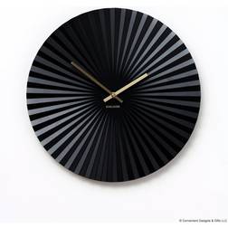 Karlsson Sensu Black Horloge murale 40cm