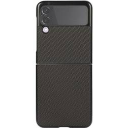 MTP Products Samsung Galaxy Z Flip3 5G Slim Cover Karbonfiber Sort