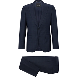 HUGO BOSS H-Huge Slim Fit Suit - Dark Blue