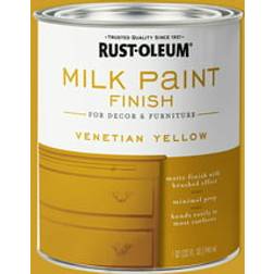 Rust-Oleum Venetian Matte Milk Yellow