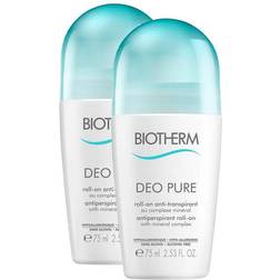 Biotherm Deo Pure Antiperspirant Roll-on 75ml 2-pak