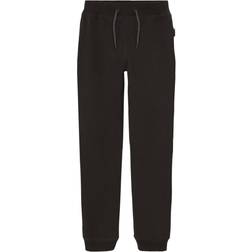 Name It Brushed Sweat Pants - Black (13153665)