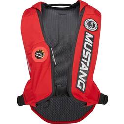 Mustang Survival Corp Elite Inflatable PFD Auto Hydrostatic Competition Logo