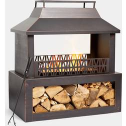 VonHaus Outdoor Fireplace