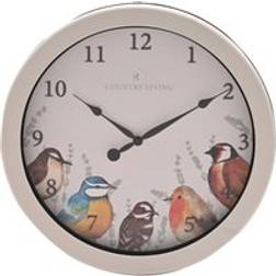 Julian Charles Country Outdoor Clock Garden Birds