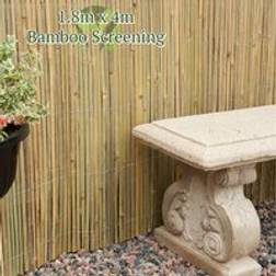 Best Artificial 1.8m Bamboo Split Slat Fencing Screening Rolls