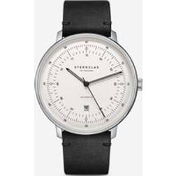 Sternglas Hamburg Automatik 42mm Silbersatiniertes Uhr